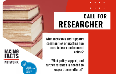 facing facts, job, application, opportunity, researcher
